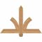 Ekena Millwork Redmond Smooth Timber Gable Bracket, Western Red Cedar, 36"W x 24"H x 3 1/2"D x 3 1/2"F, 16/12 Pitch GBW036X24X0404RED00SWR - alternate 1
